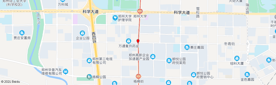 郑州长椿路冬青街_公交站地图_郑州公交_妙搜公交查询2024