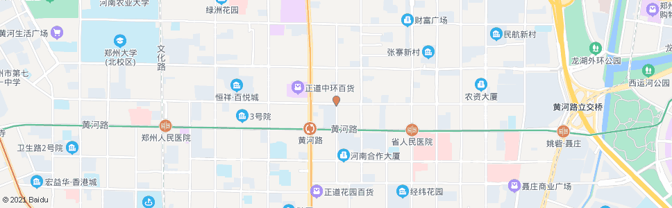 郑州政六街红旗路_公交站地图_郑州公交_妙搜公交查询2024