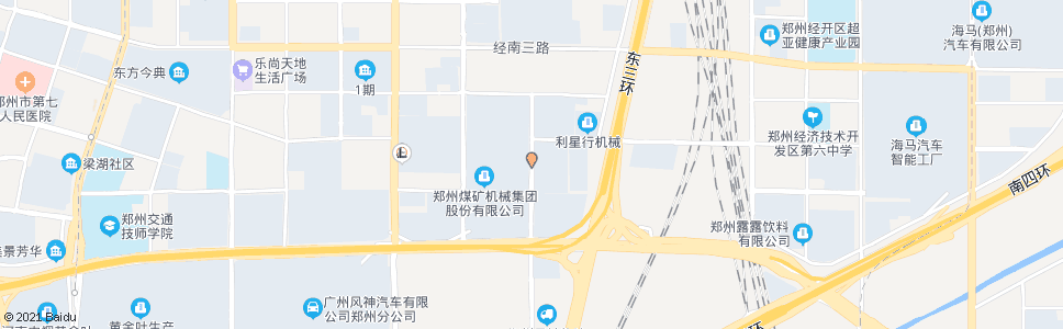 郑州经开第十大街经南五路_公交站地图_郑州公交_妙搜公交查询2024