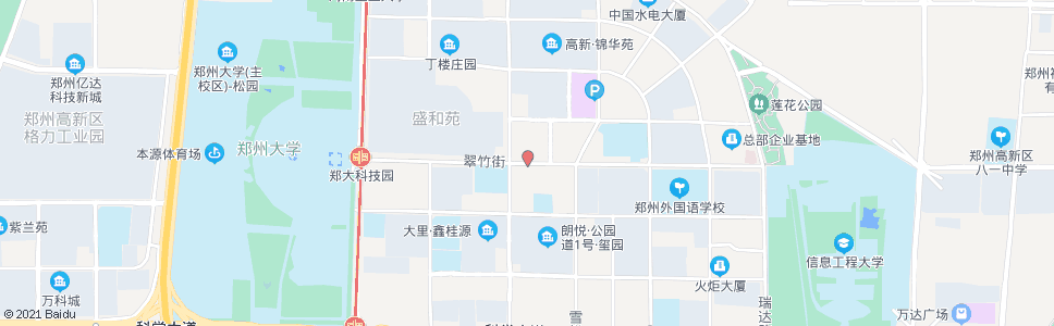 郑州石楠路翠竹街_公交站地图_郑州公交_妙搜公交查询2025