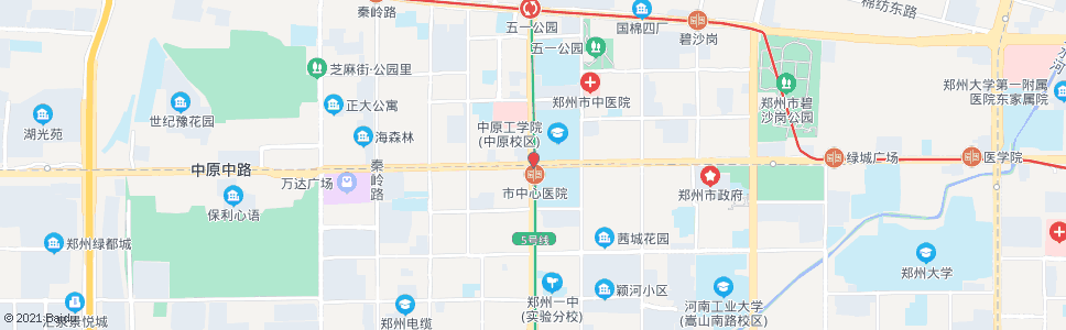 郑州桐柏路中原路_公交站地图_郑州公交_妙搜公交查询2024