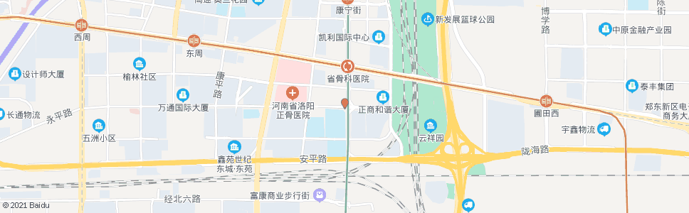 郑州永平路心怡路_公交站地图_郑州公交_妙搜公交查询2024