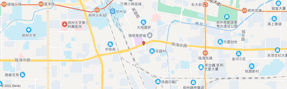 郑州陇海路一马路(BRT)_公交站地图_郑州公交_妙搜公交查询2024