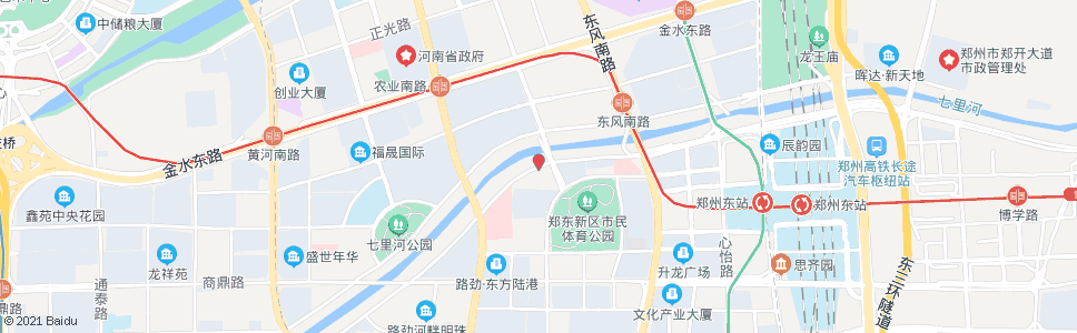 郑州七里河南路康平路_公交站地图_郑州公交_妙搜公交查询2024