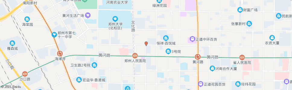 郑州经八路红旗路_公交站地图_郑州公交_妙搜公交查询2024