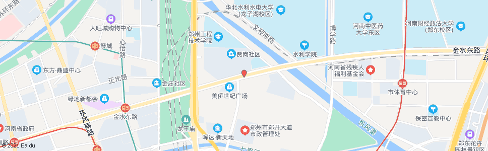 郑州金水东路贾岗_公交站地图_郑州公交_妙搜公交查询2024