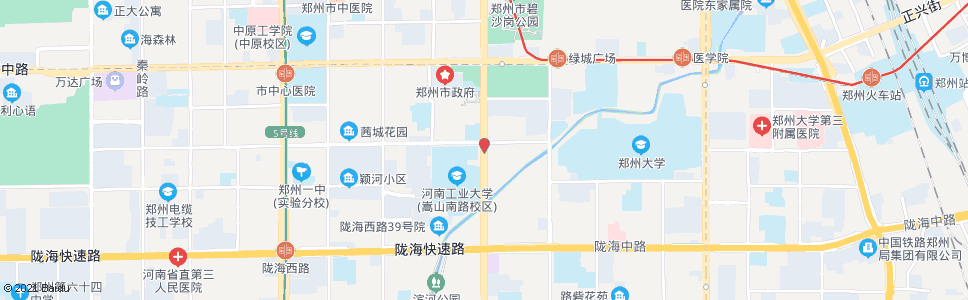 郑州嵩山路伊河路站_公交站地图_郑州公交_妙搜公交查询2024