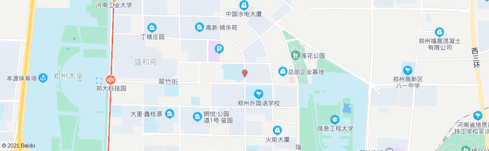 郑州翠竹街银屏路_公交站地图_郑州公交_妙搜公交查询2024