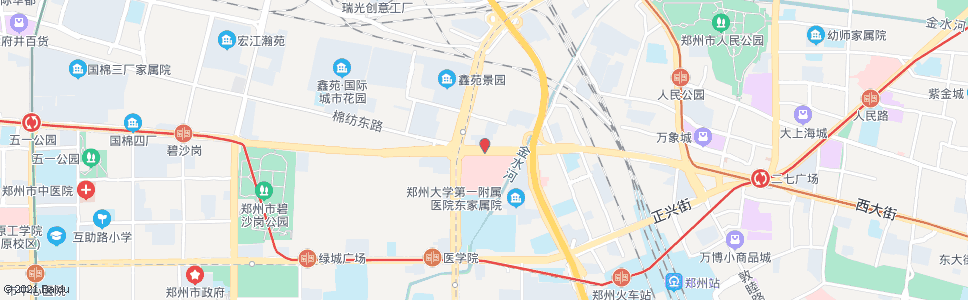 郑州建设东路医学院_公交站地图_郑州公交_妙搜公交查询2024