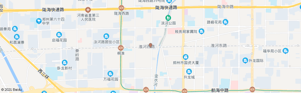 郑州淮河路工人路站_公交站地图_郑州公交_妙搜公交查询2024