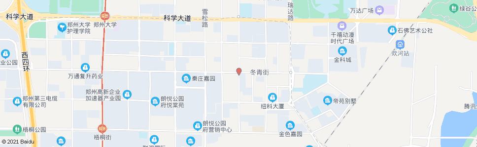 郑州冬青街银屏路_公交站地图_郑州公交_妙搜公交查询2024