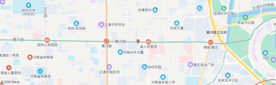 郑州经四路黄河路_公交站地图_郑州公交_妙搜公交查询2024