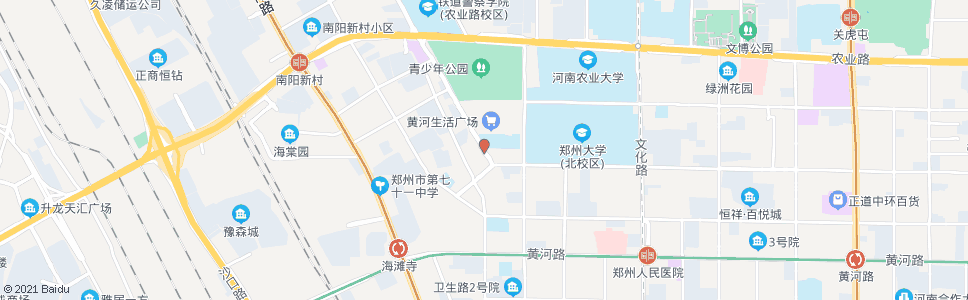 郑州天明路红专路_公交站地图_郑州公交_妙搜公交查询2024