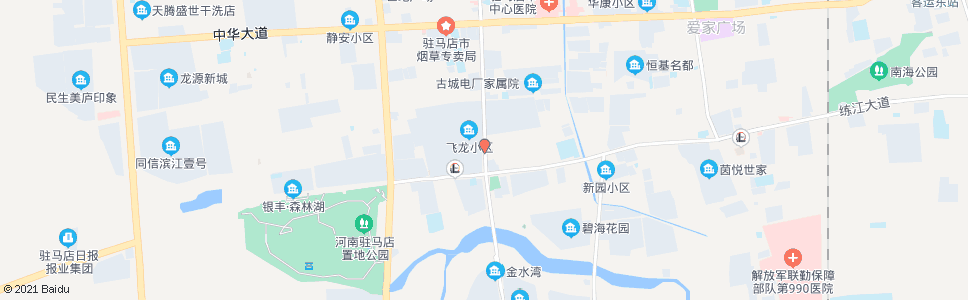 驻马店天中小区_公交站地图_驻马店公交_妙搜公交查询2024