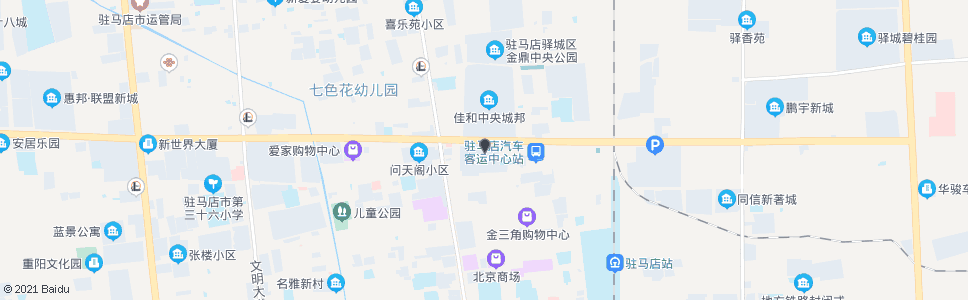 驻马店纱厂北区_公交站地图_驻马店公交_妙搜公交查询2024