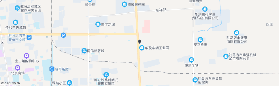 驻马店华骏车城_公交站地图_驻马店公交_妙搜公交查询2024