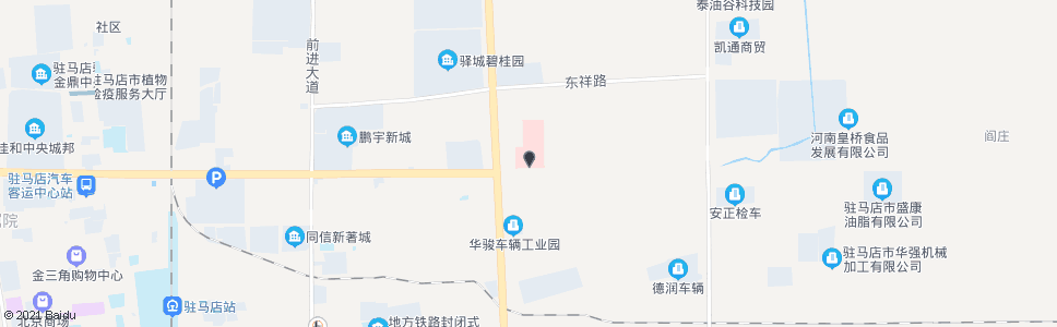 驻马店精神病医院_公交站地图_驻马店公交_妙搜公交查询2024