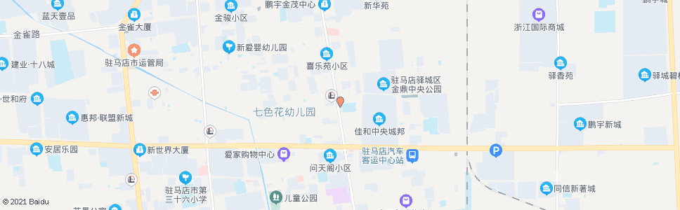 驻马店一高分校_公交站地图_驻马店公交_妙搜公交查询2024