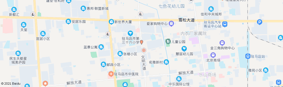 驻马店天龙大酒店_公交站地图_驻马店公交_妙搜公交查询2024