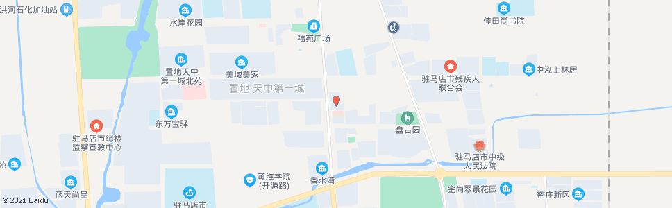 驻马店眼科医院_公交站地图_驻马店公交_妙搜公交查询2024