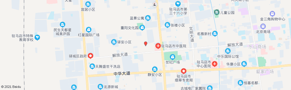 驻马店城管监察支队_公交站地图_驻马店公交_妙搜公交查询2024