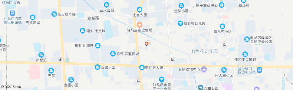 驻马店文祥路口_公交站地图_驻马店公交_妙搜公交查询2024