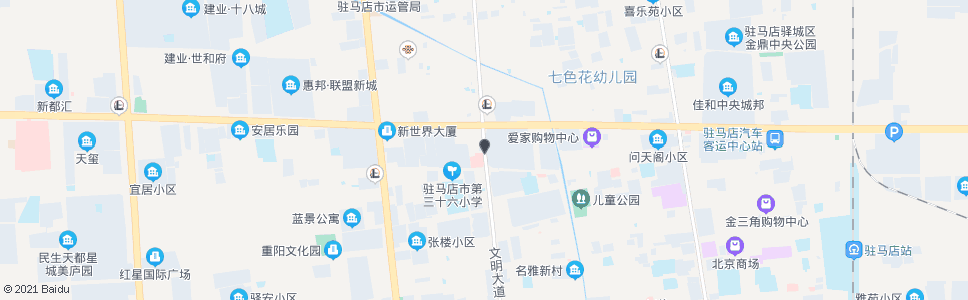 驻马店骨科医院_公交站地图_驻马店公交_妙搜公交查询2024