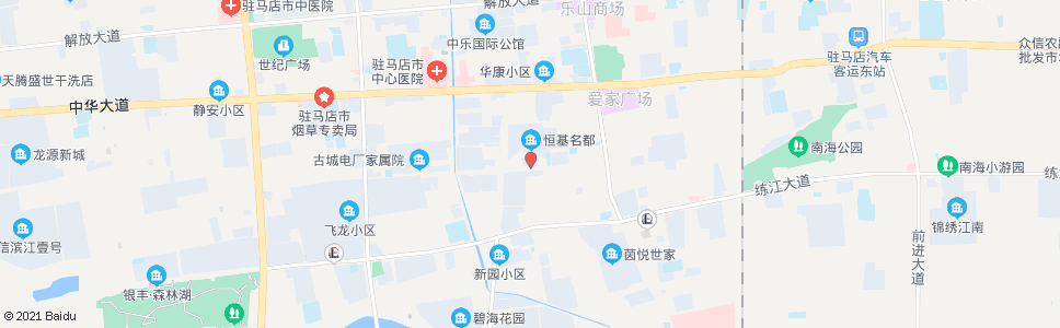 驻马店康茂公司_公交站地图_驻马店公交_妙搜公交查询2024