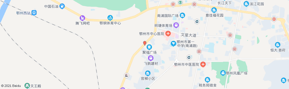 鄂州建材市场_公交站地图_鄂州公交_妙搜公交查询2024