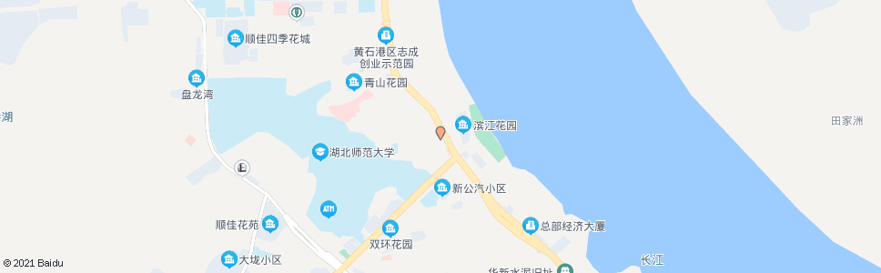 黄石沈家营(师院路)_公交站地图_黄石公交_妙搜公交查询2024