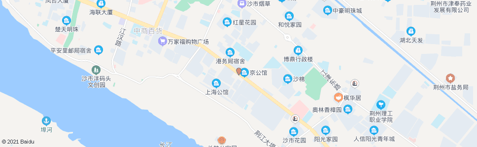 荆州豉湖路_公交站地图_荆州公交_妙搜公交查询2024