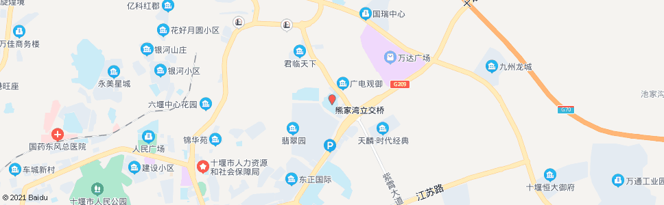 十堰市高级技工学校_公交站地图_十堰公交_妙搜公交查询2024