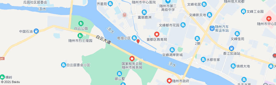 随州建工小区_公交站地图_随州公交_妙搜公交查询2024