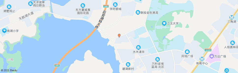 武汉碧湖路胡家咀_公交站地图_武汉公交_妙搜公交查询2024