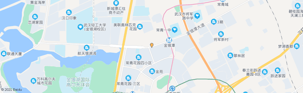 武汉金银潭大道康居四路_公交站地图_武汉公交_妙搜公交查询2024