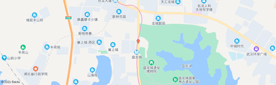 武汉盘龙大道仁海路_公交站地图_武汉公交_妙搜公交查询2024