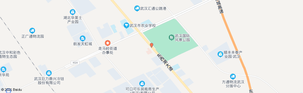 武汉东西湖大道走马岭卫生院_公交站地图_武汉公交_妙搜公交查询2024