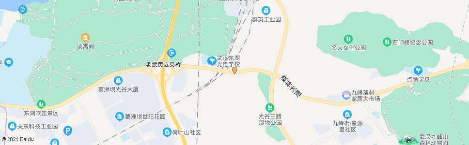 武汉珞喻东路高坡店_公交站地图_武汉公交_妙搜公交查询2024