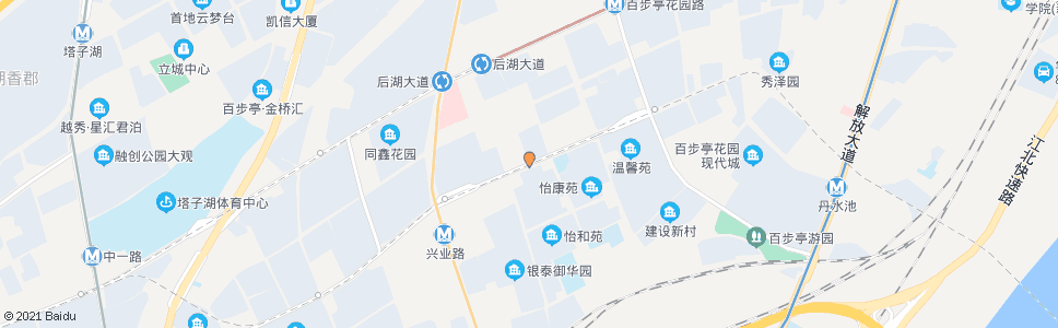 武汉兴业路怡康路_公交站地图_武汉公交_妙搜公交查询2024