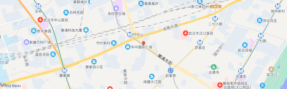 武汉黄浦大街发展大道_公交站地图_武汉公交_妙搜公交查询2024