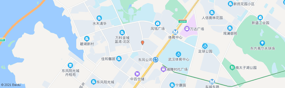 武汉东风三路_公交站地图_武汉公交_妙搜公交查询2024
