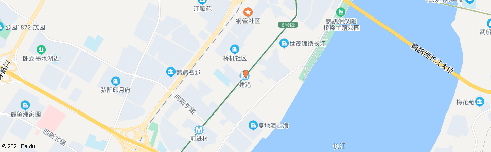 武汉鹦鹉大道地铁建港路站_公交站地图_武汉公交_妙搜公交查询2024