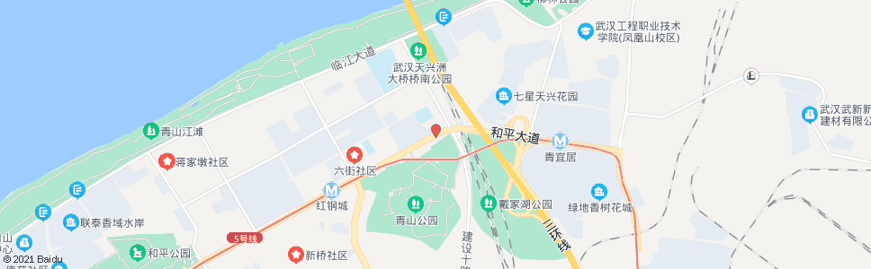 武汉和平大道建设十路_公交站地图_武汉公交_妙搜公交查询2024