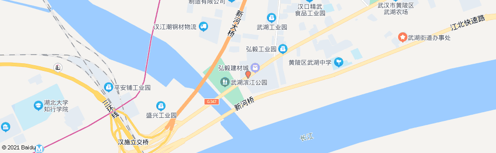 武汉汉施公路新河桥_公交站地图_武汉公交_妙搜公交查询2024