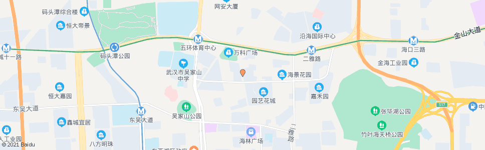 武汉三秀路怡华逸天地_公交站地图_武汉公交_妙搜公交查询2024