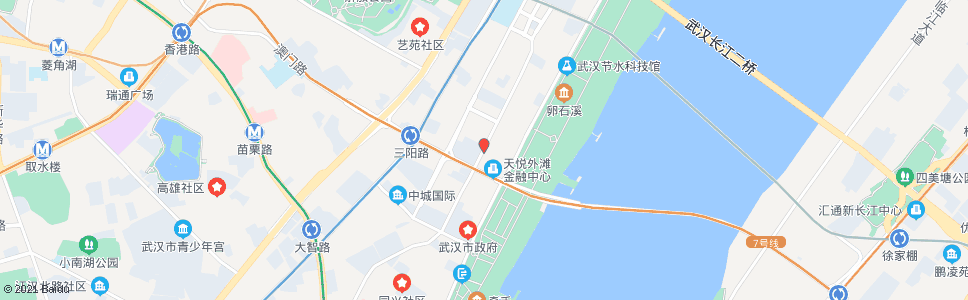 武汉胜利街三阳路_公交站地图_武汉公交_妙搜公交查询2024