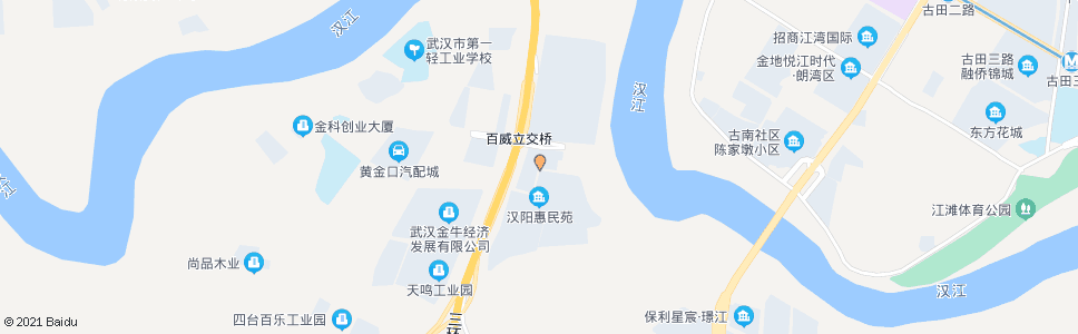 武汉惠民路百威路_公交站地图_武汉公交_妙搜公交查询2024