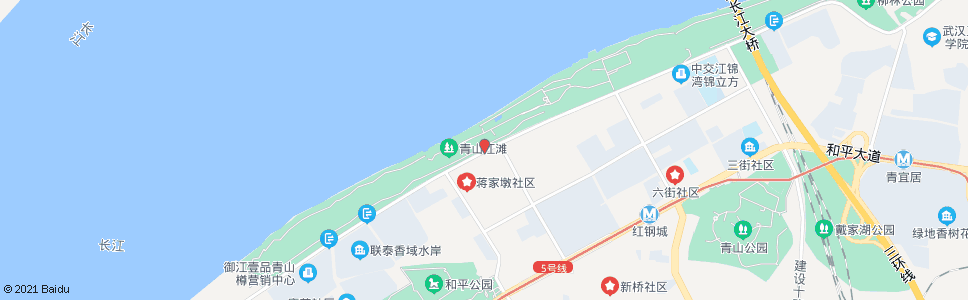 武汉临江大道建设六路_公交站地图_武汉公交_妙搜公交查询2024