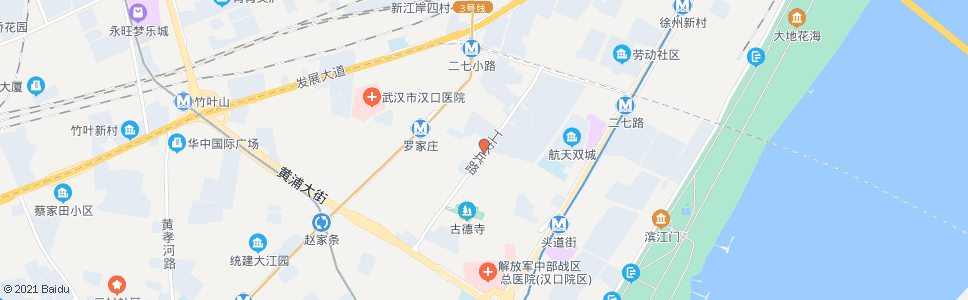 武汉韦桑路工农兵路口_公交站地图_武汉公交_妙搜公交查询2024