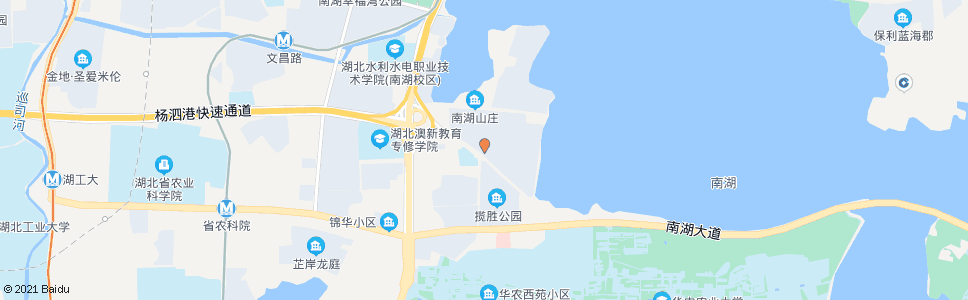 武汉狮子山北路玫瑰湾社区_公交站地图_武汉公交_妙搜公交查询2024